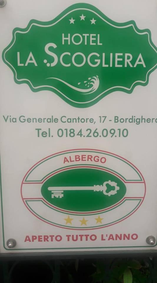 Hotel La Scogliera Bordighera Exterior foto